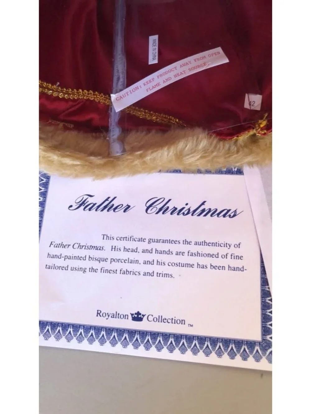 Vintage Father Christmas Royalton Collection Santa Clause